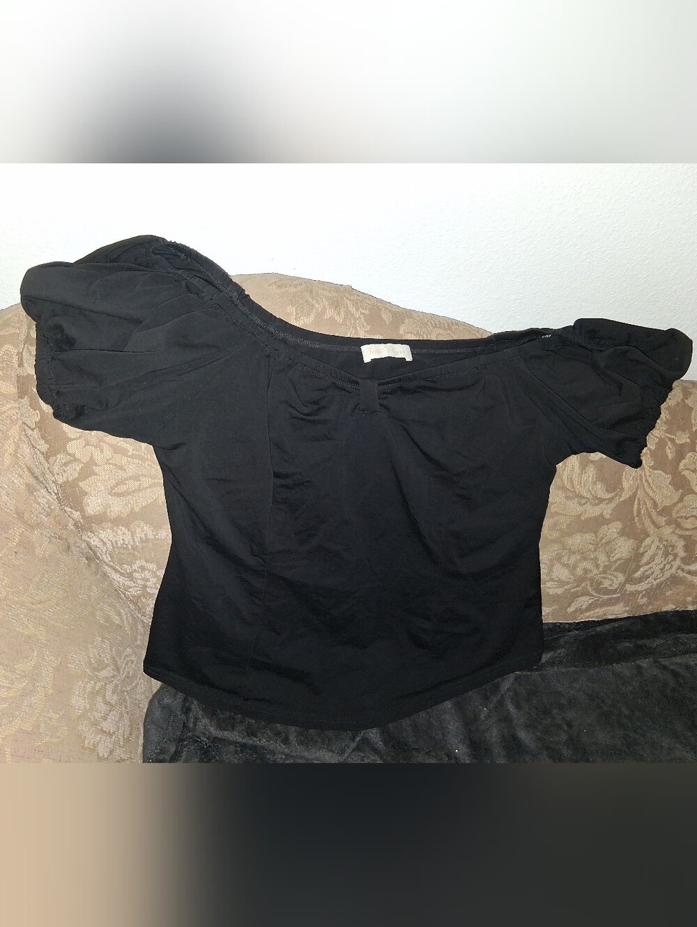 Black Pinup Top